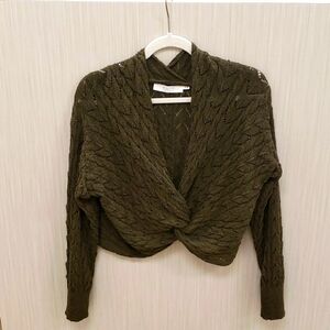 Astr Knitted Slouchy Sweater